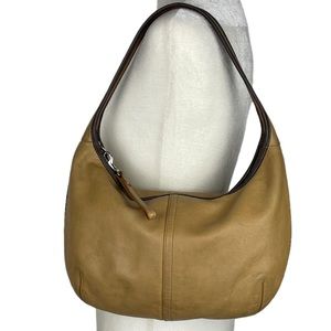 Coach Vintage Ergo Leather Classic Hobo Bag J2K-9293 Tan Carmel Brown